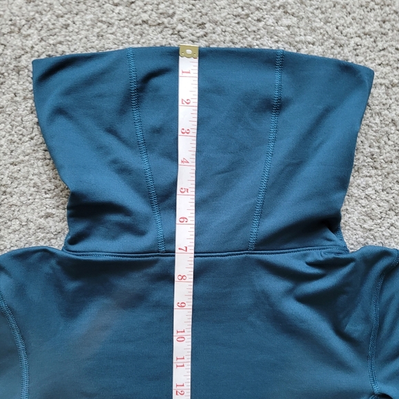 Dark Teal Long Sleeve Cowl Neck Pullover | Nike | Size Small - Picture 4 of 6